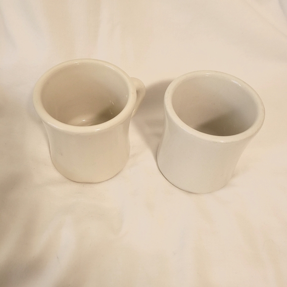 Vintage Victor Diner Mug Plain No Logo - Set of Two. - Picture 4 of 4